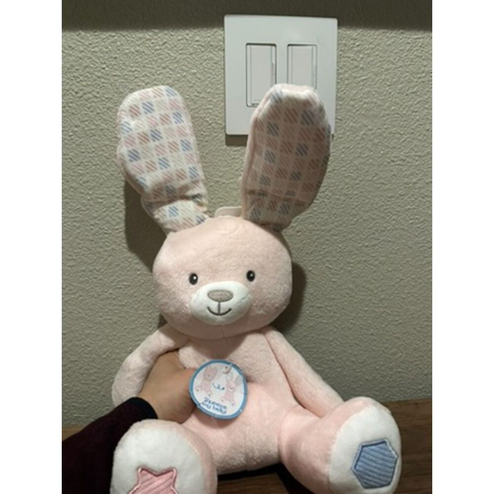 NEW Magic Years 12 inch Peek-A-Boo Bunny Plush Interactive Toy